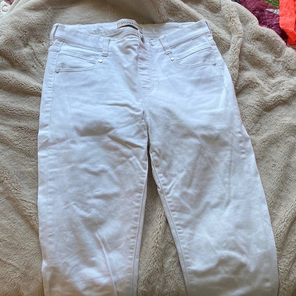 Liverpool white jeans
